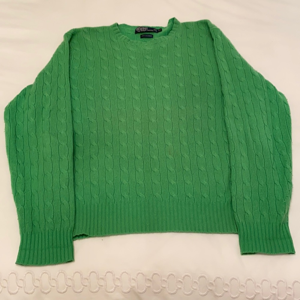 POLO RALPH LAUREN Men’s Cashmere Cable Sweater